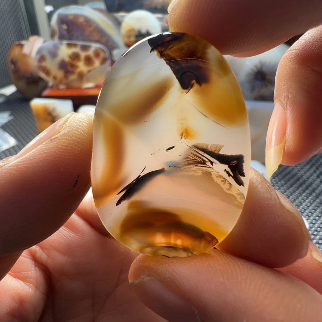 未镶嵌玛瑙/玉髓珠宝奇石