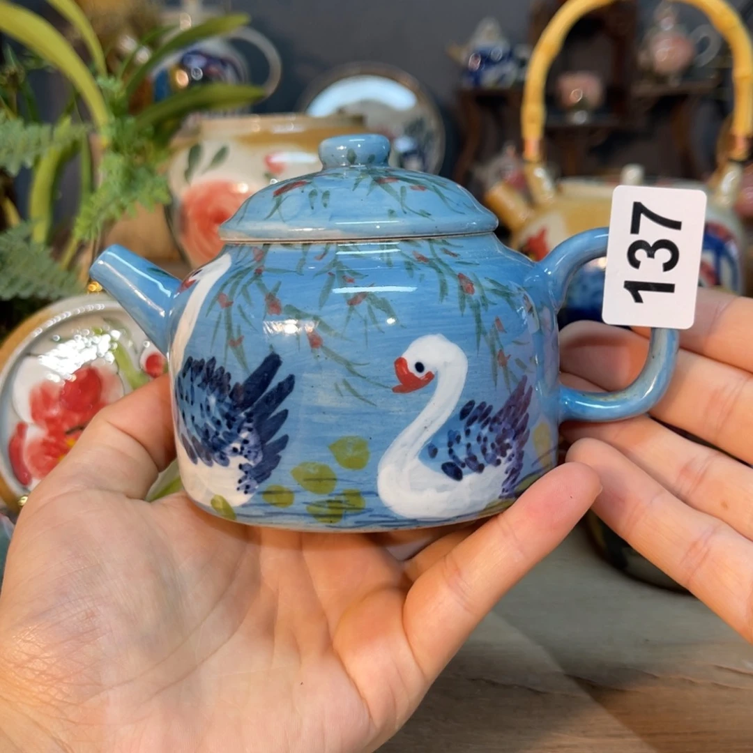 杯素浅陶瓷手工手绘