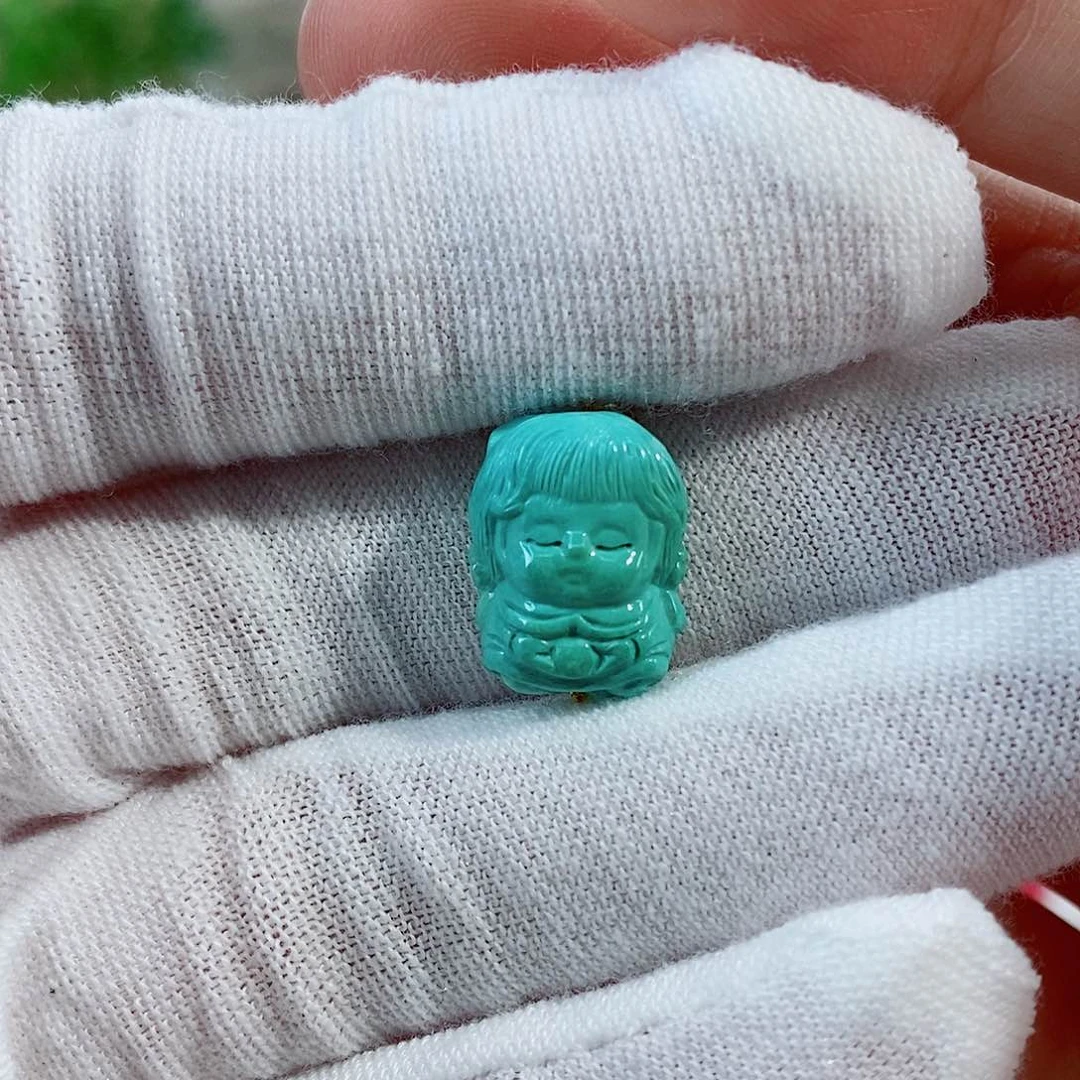 未镶嵌绿松石珠宝奇石