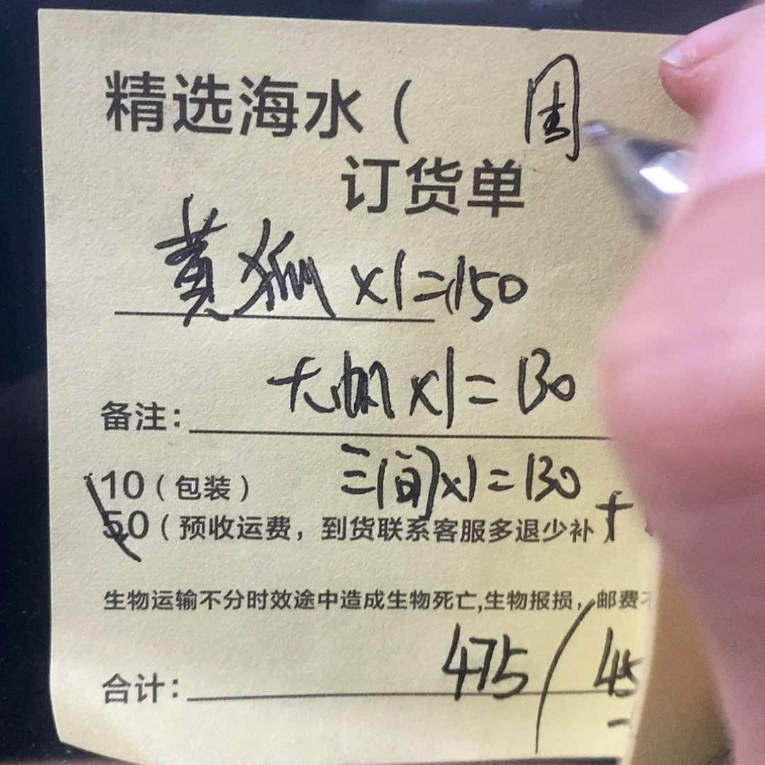 海水鱼黄狐狸➕大帆➕三间➕西瓜刨