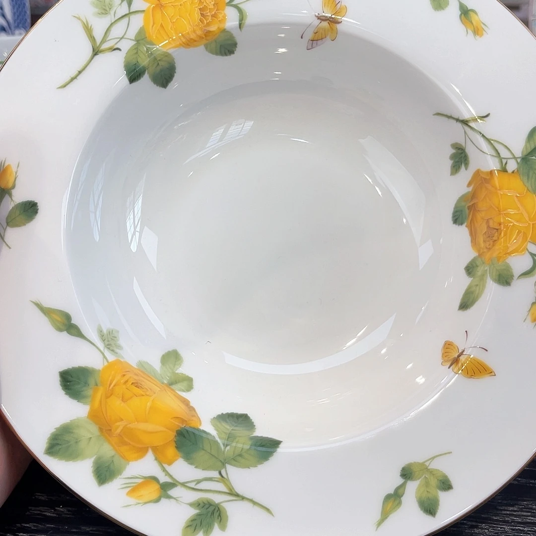 骨瓷草帽盘——-_啊AaA———