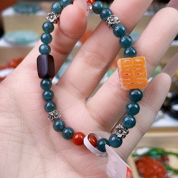 翡翠未镶嵌手链手链