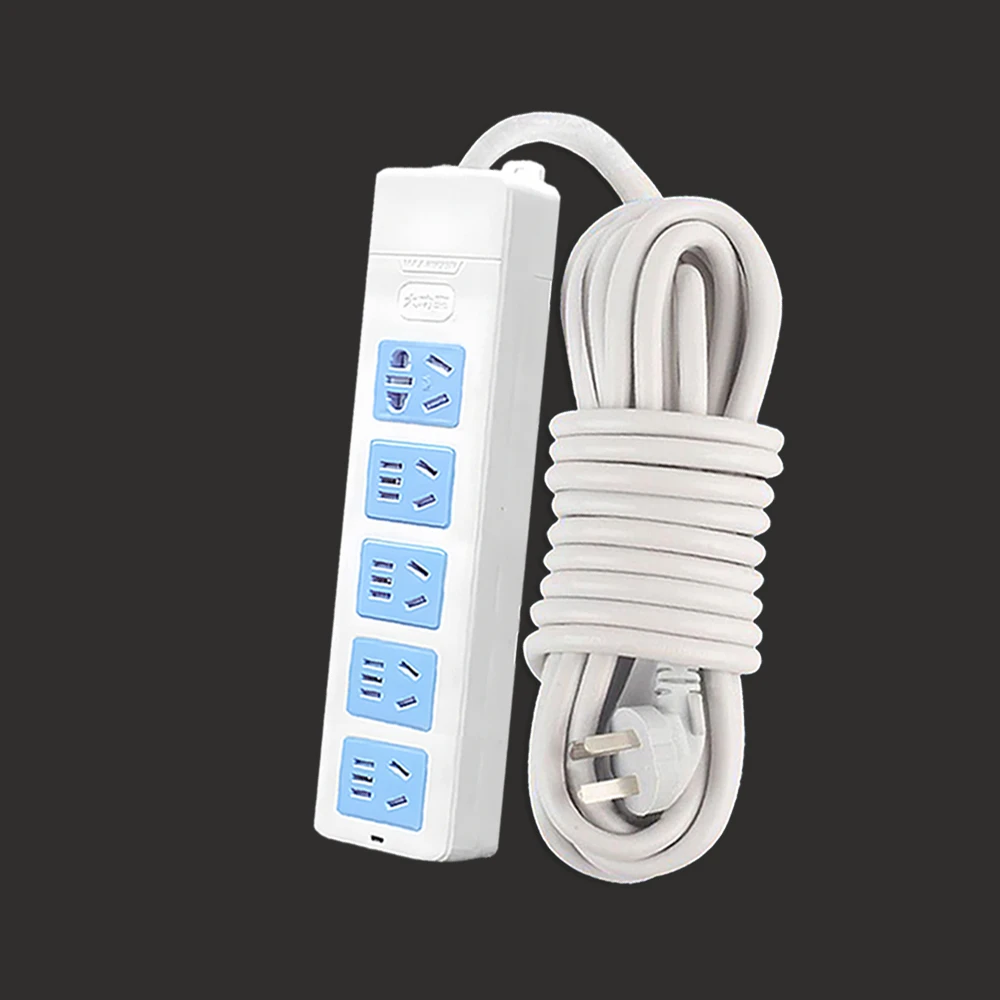 大功率6000w工程家用通用插板空调热水器电暖炉专用插座加厚插排