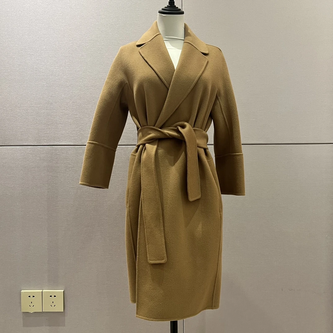 95新 MaxMara  maxmara 驼色大衣 /150/76a/95新/NBY9626