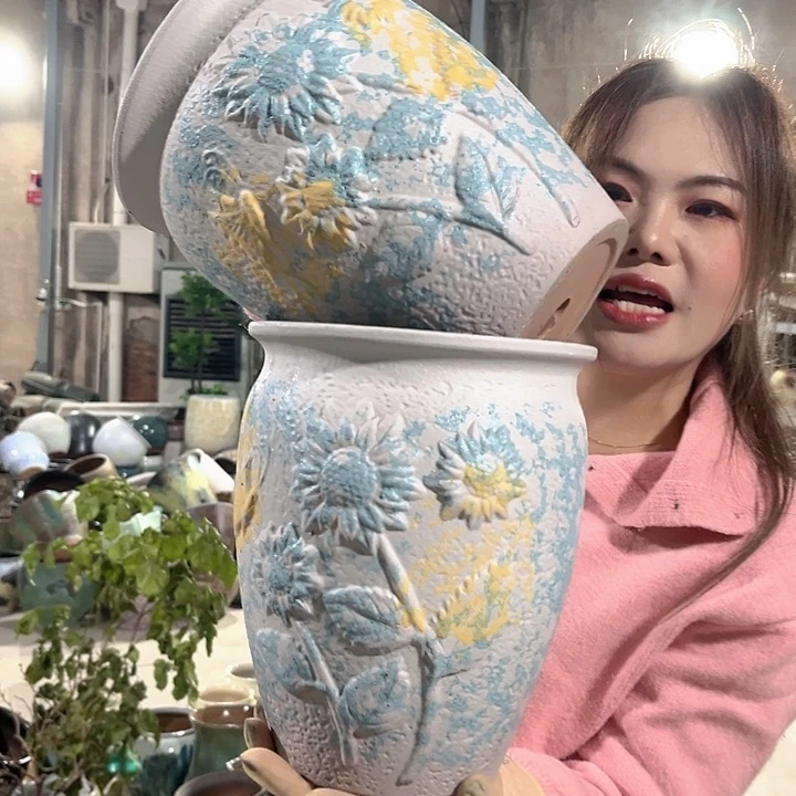 正品口19高25花盆