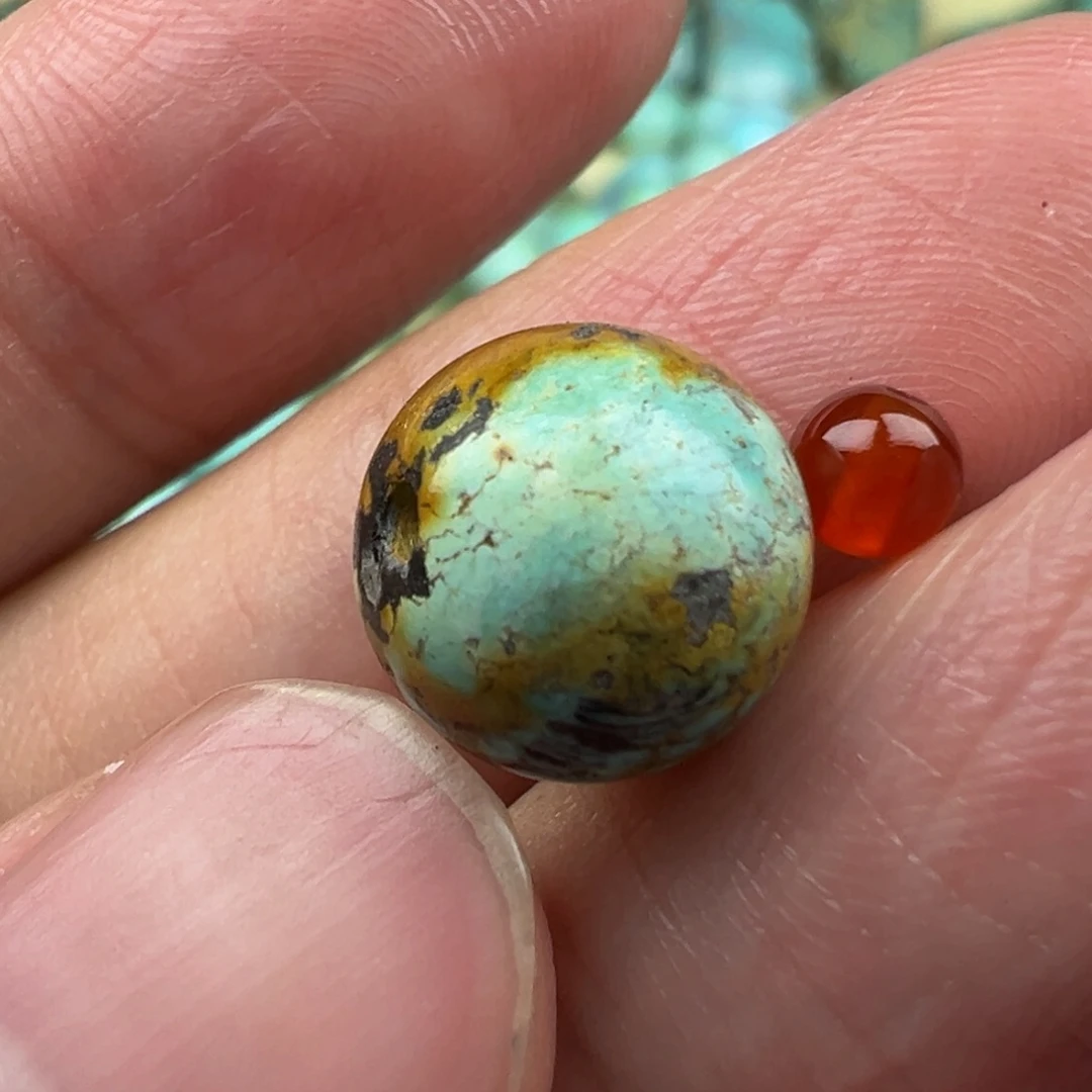 南红玛瑙配饰未镶嵌卡10.9