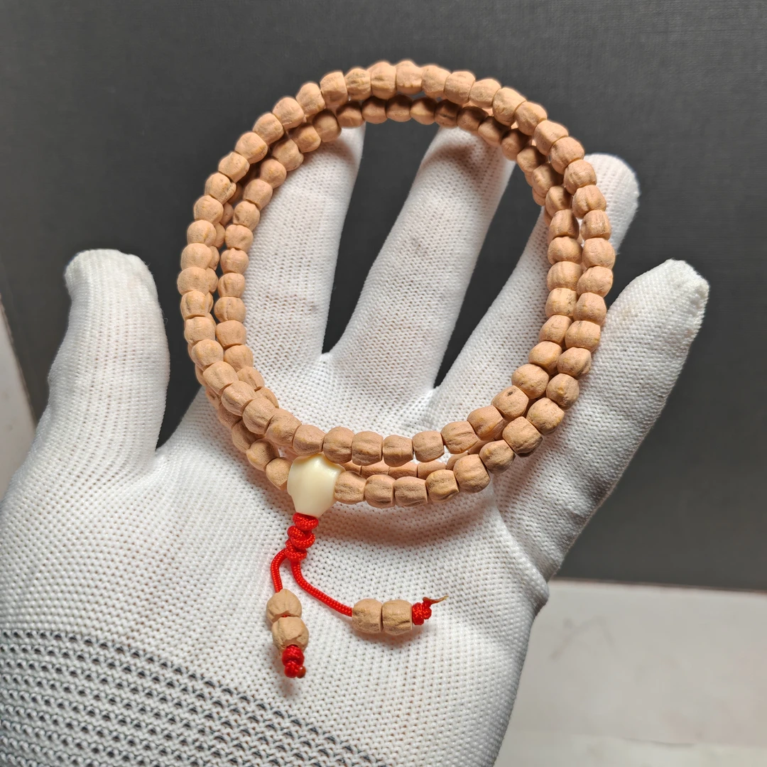 处理样品热振藏区百香籽脖挂108柏香籽菩提珠串