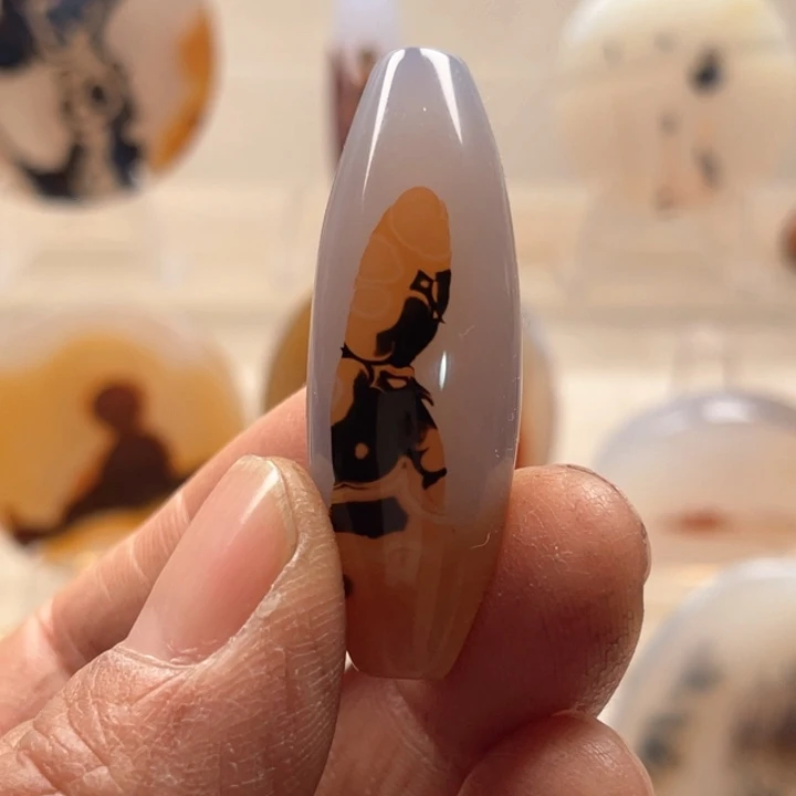 未镶嵌吊坠(不含链)玛瑙/玉髓