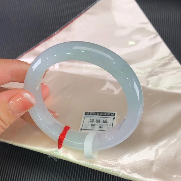 未镶嵌手镯翡翠正圈56