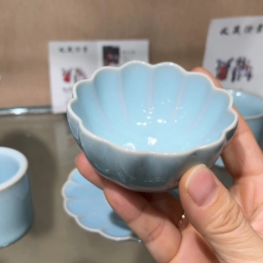 瓷片大宋名窑汝瓷茶具