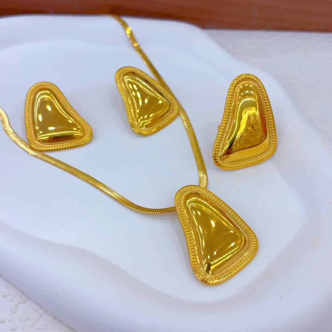 钛钢项链 507-5-1甜美时尚轻奢送礼佳选精致百搭气质简约手工饰品