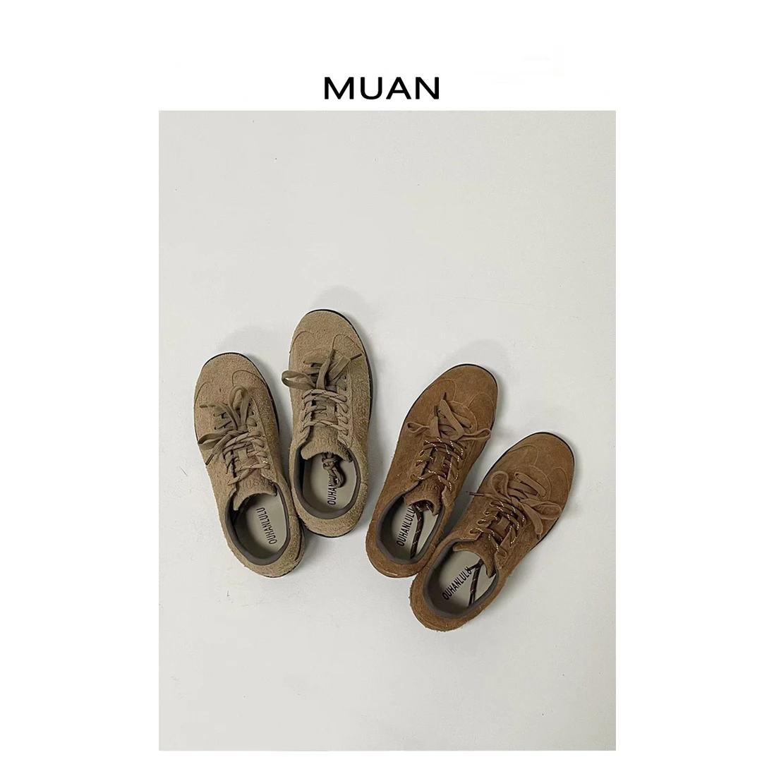 木岸MUAN：《西部德训鞋》定制高级西部简约百搭运动鞋LL-868-187