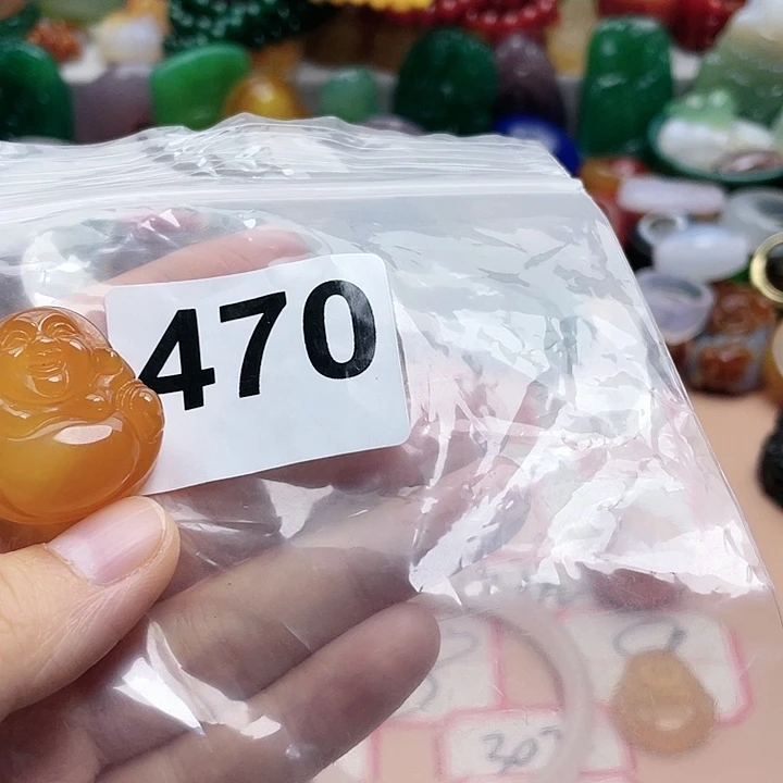 玛瑙/玉髓颈饰未镶嵌猫*姨