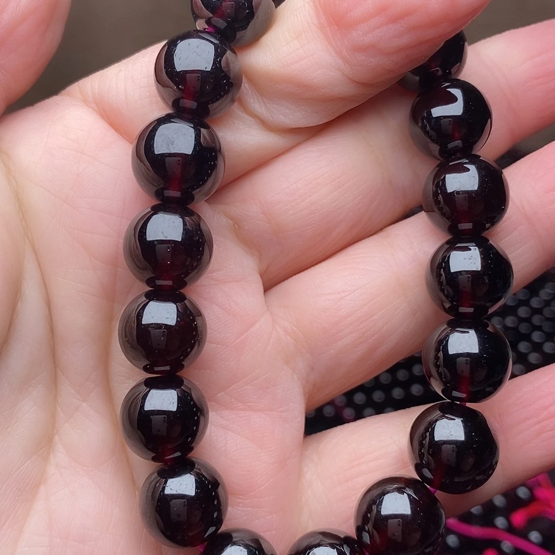 石榴石手链未镶嵌卡11