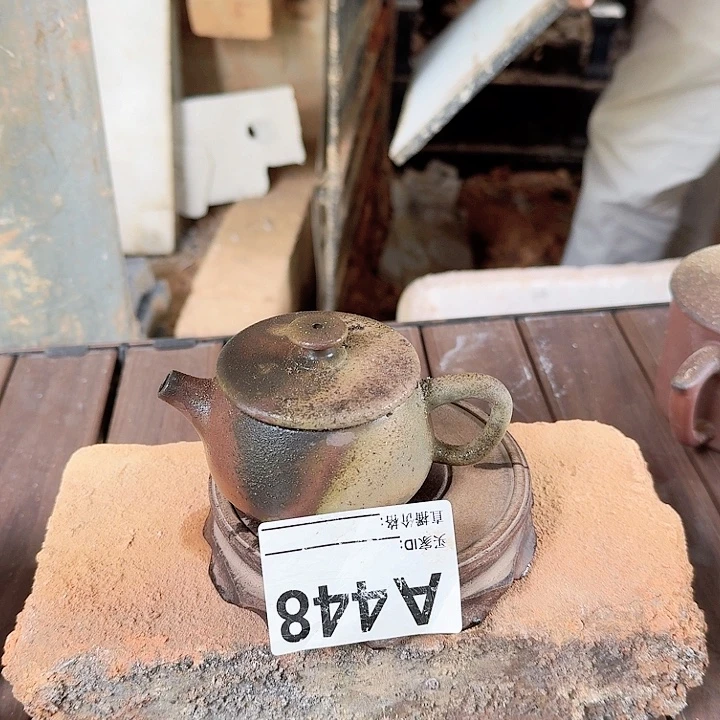 紫砂茶壶坭兴陶柴烧