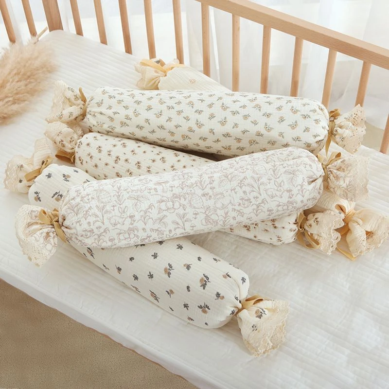 新生儿侧睡枕多功能枕糖果形荞麦抱枕透气家用抱枕