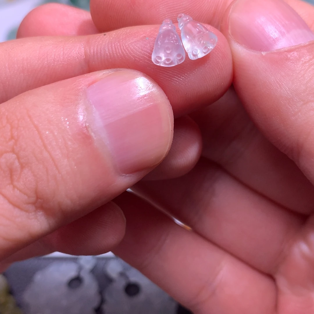 定制翡翠未镶嵌毛货