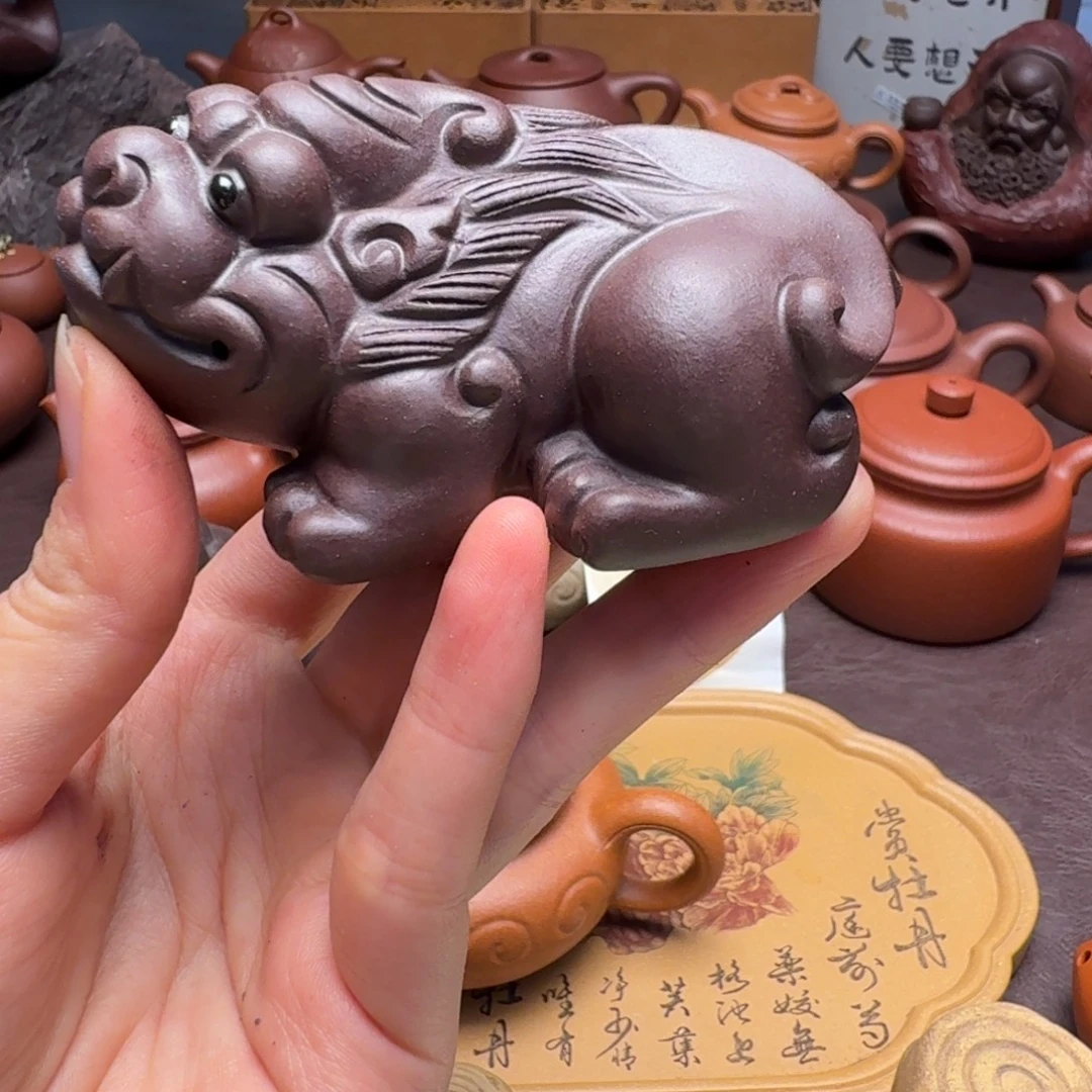 青***云紫砂茶壶茶周边  茶周边