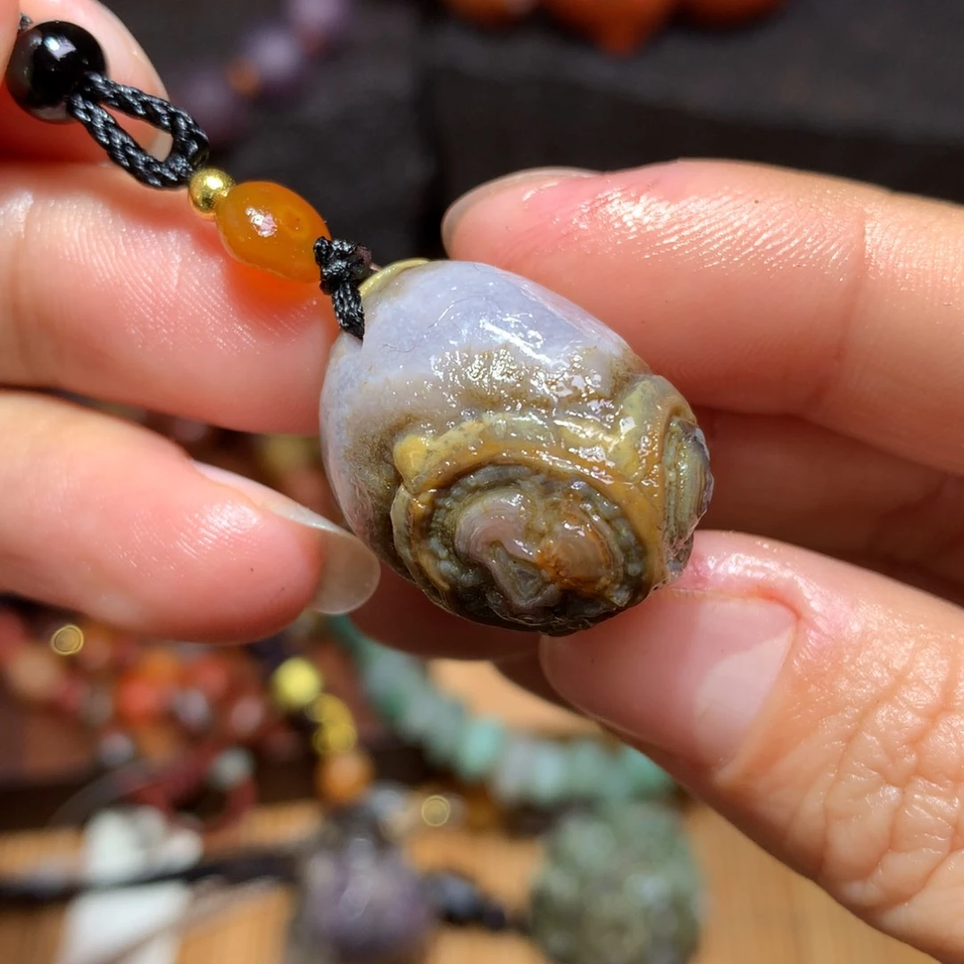 未镶嵌玛瑙/玉髓珠宝半成品