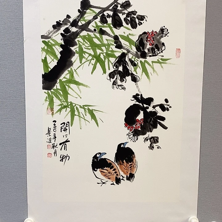 国画亲笔手绘原创