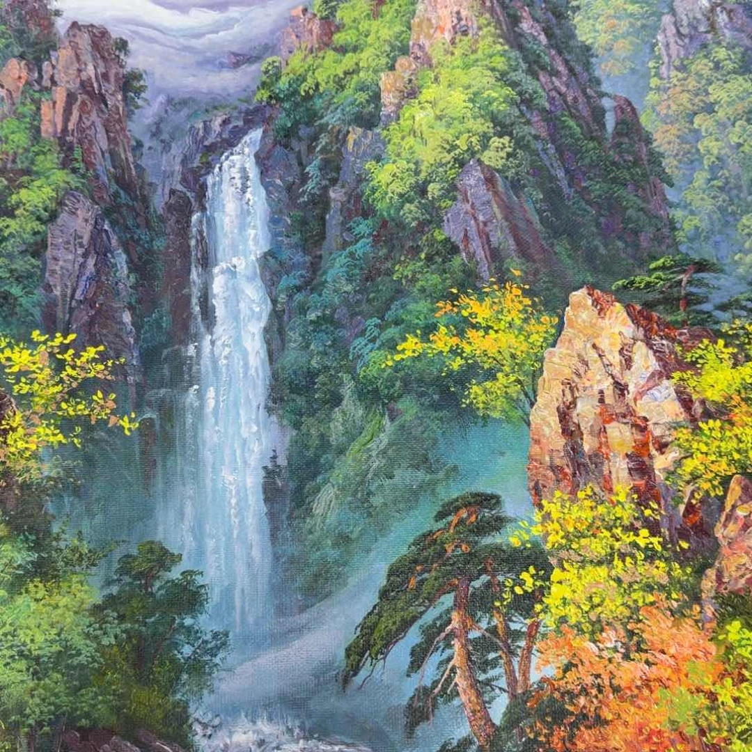 油画在干嘛啊我的