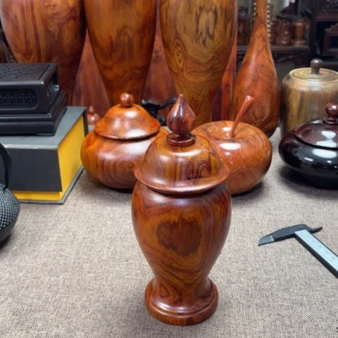 黄花梨/降香黄檀新料罐子