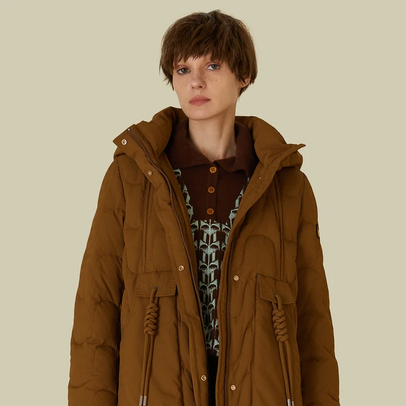 【九月】D63长羽绒服5E4Y68149