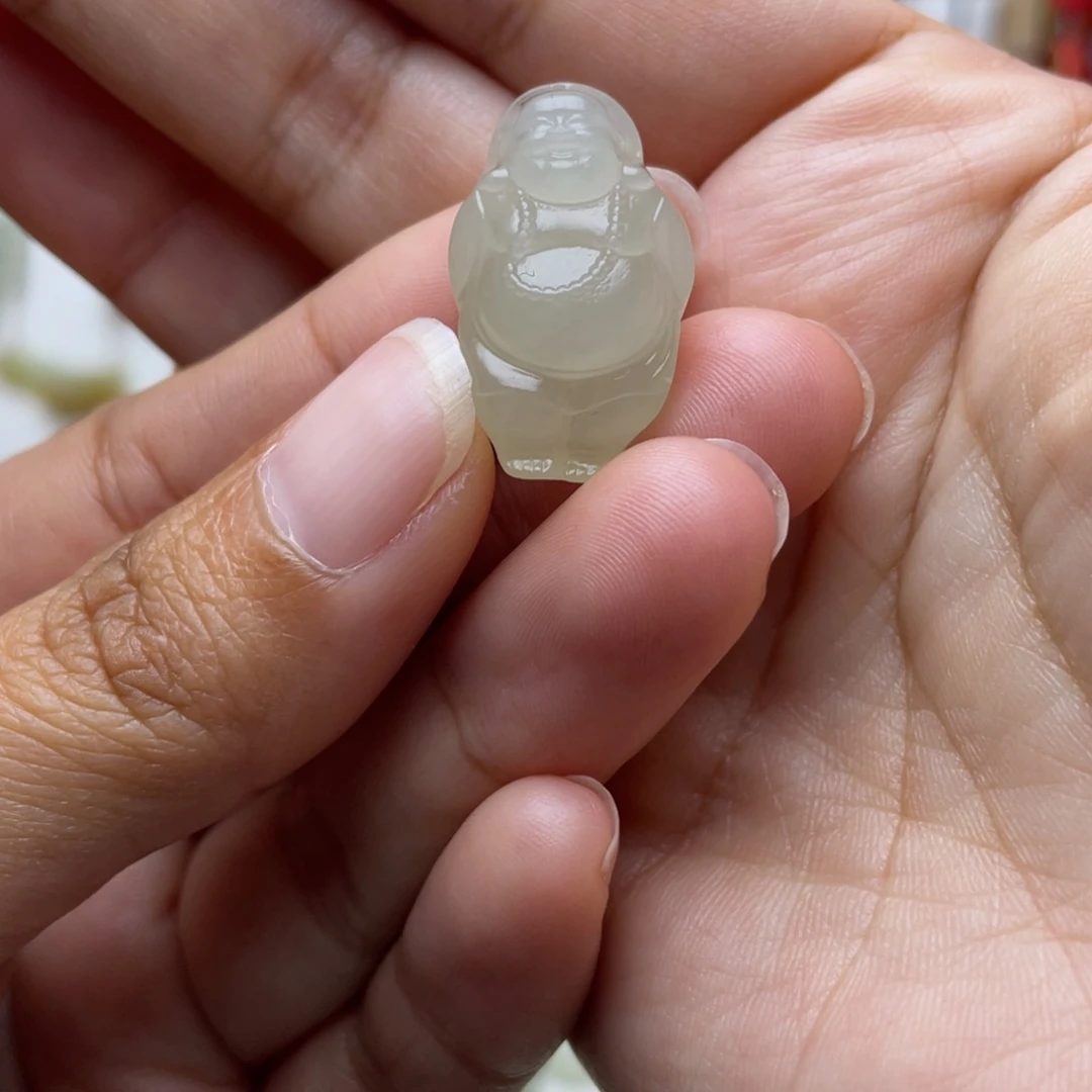 和田玉未镶嵌吊坠(不含链)