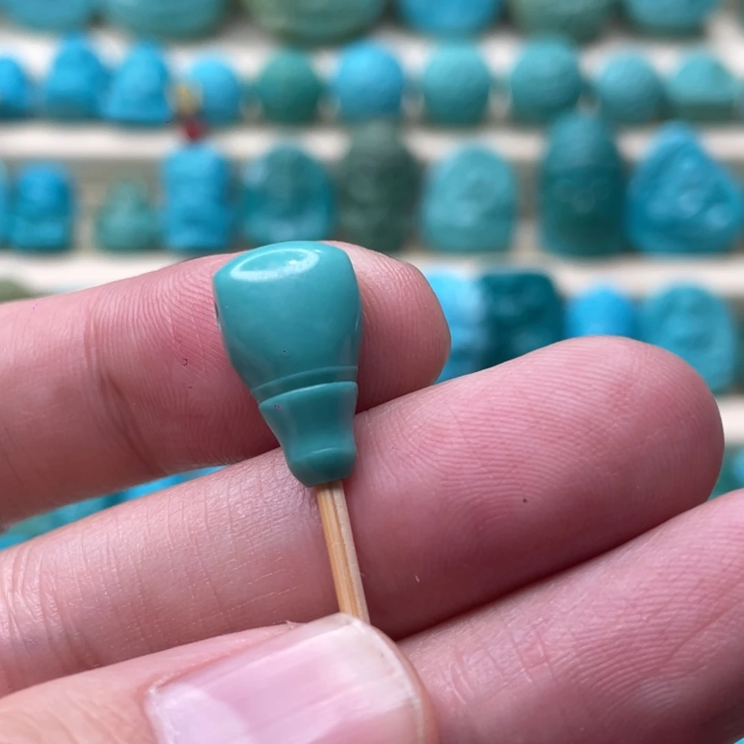 绿松石未镶嵌颈饰卡9.5-16.7