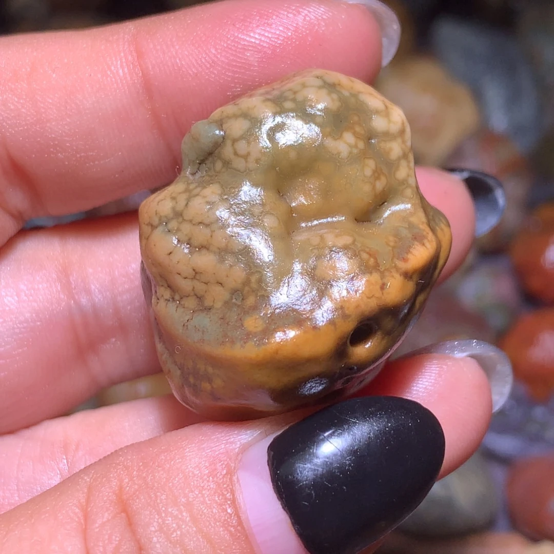 石材嘉吉滩古朴大珠