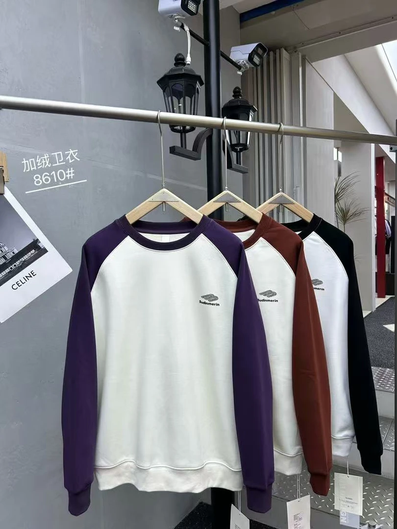 广州uus秋季高货男装新款重磅个性百搭休闲卫衣8610