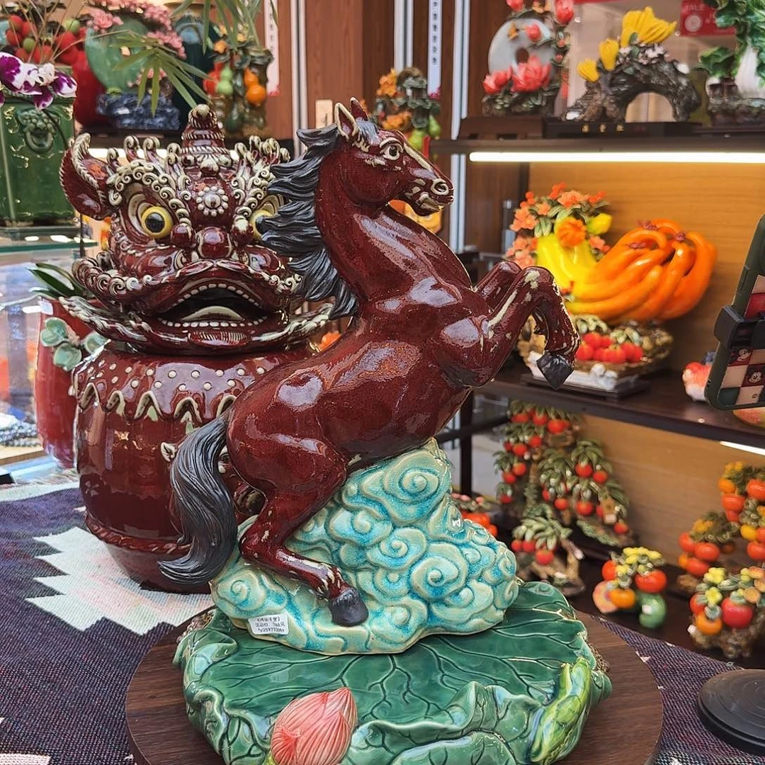 陶瓷40高度红运千里精品