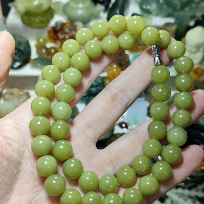 岫玉未镶嵌项链款式