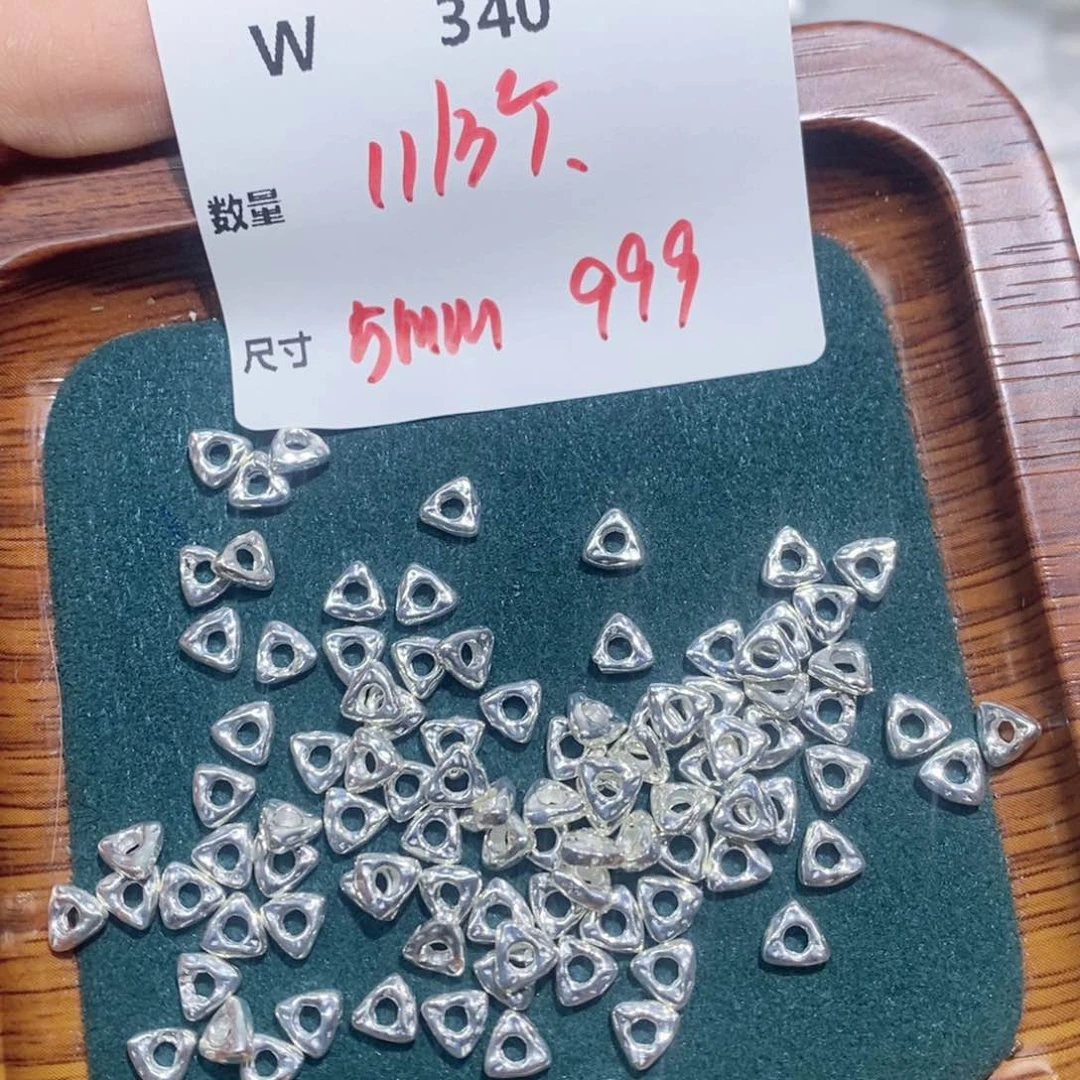 银S925镶嵌颈饰水晶W340