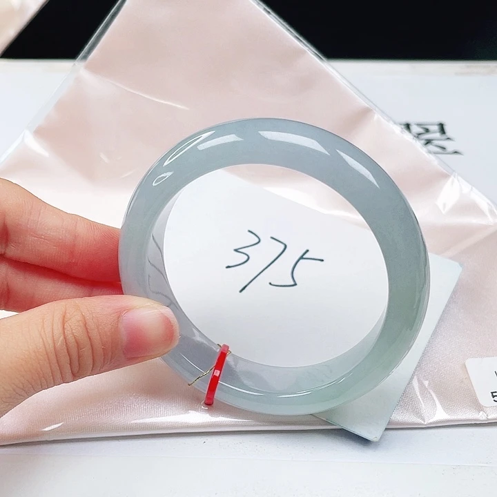 未镶嵌手镯翡翠53+正圈