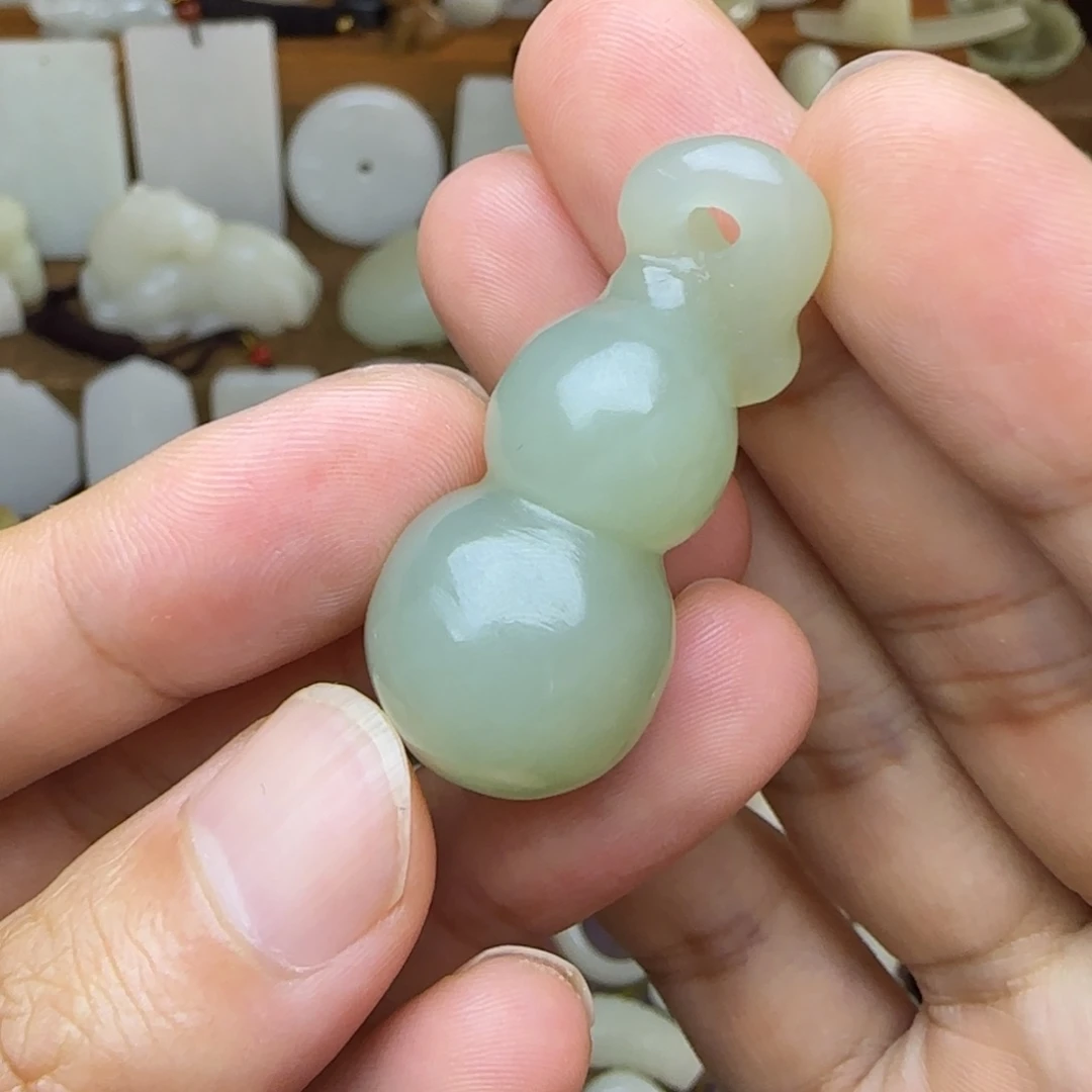 未镶嵌和田玉挂件葫芦