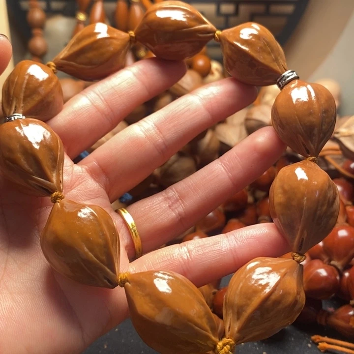 橄榄核手串/手链2.0蒜头招财