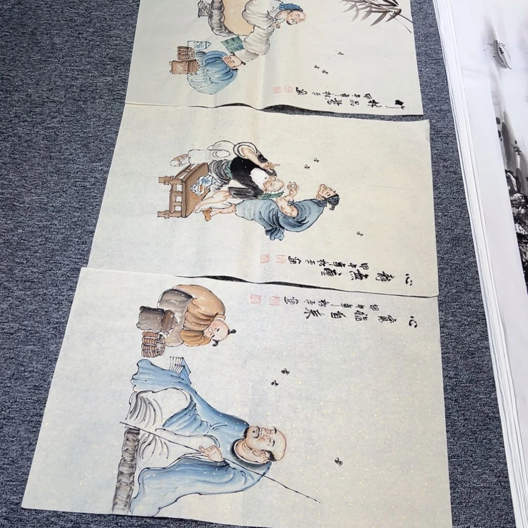 金***哥手绘作品今天这样卖赚钱吗