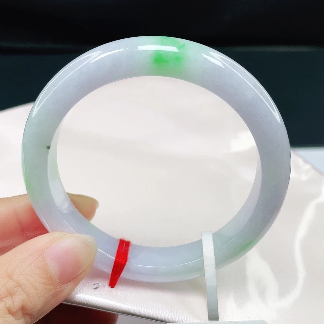 未镶嵌手镯翡翠正圈55.9。006