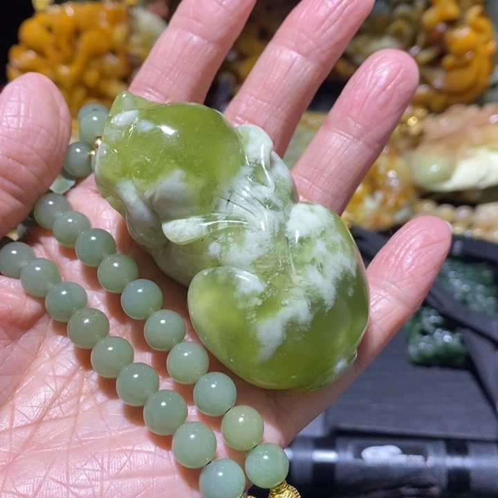 岫玉岫玉吊坠未镶嵌