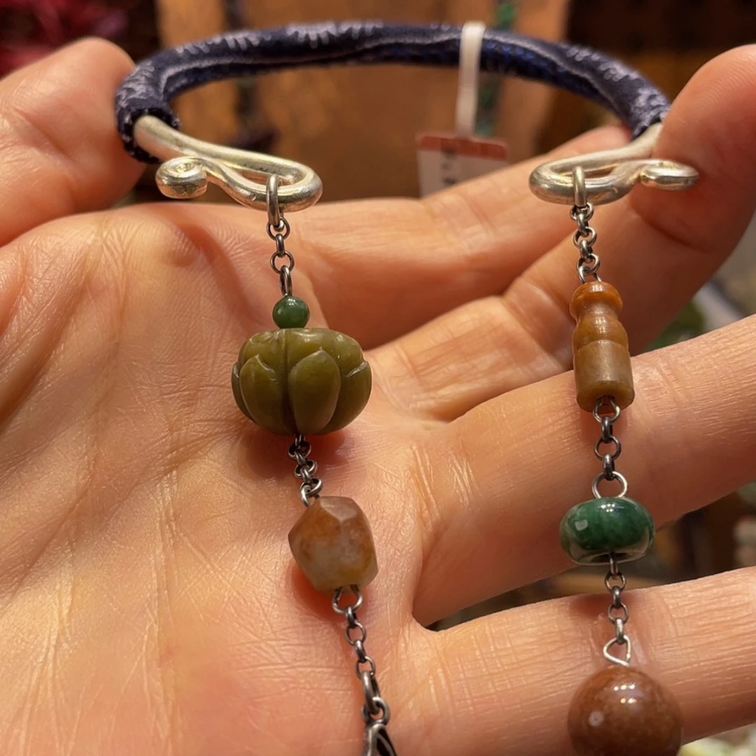 【闪购商品】翡翠未镶嵌颈饰