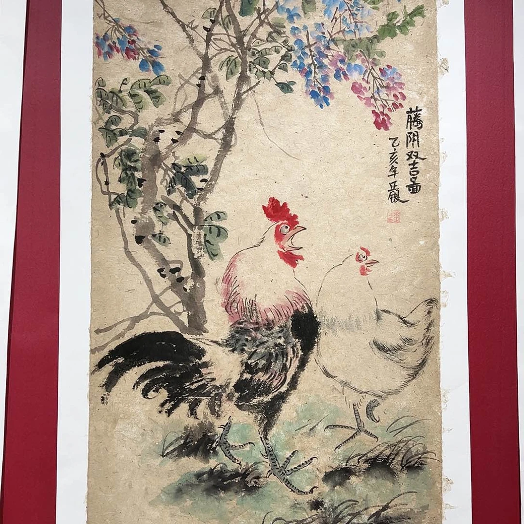 国画手绘国画作品