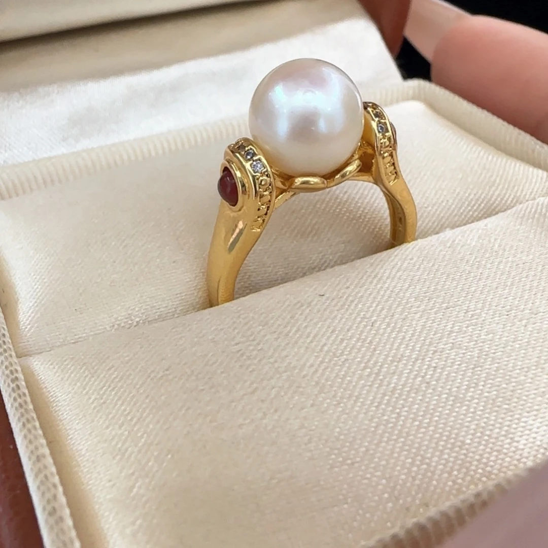 海水珍珠未镶嵌戒指