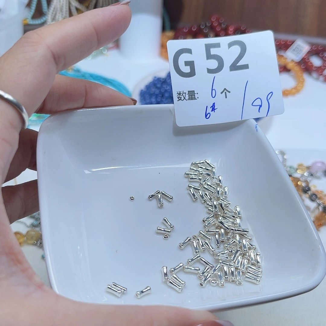 未镶嵌珠宝半成品水晶F52。