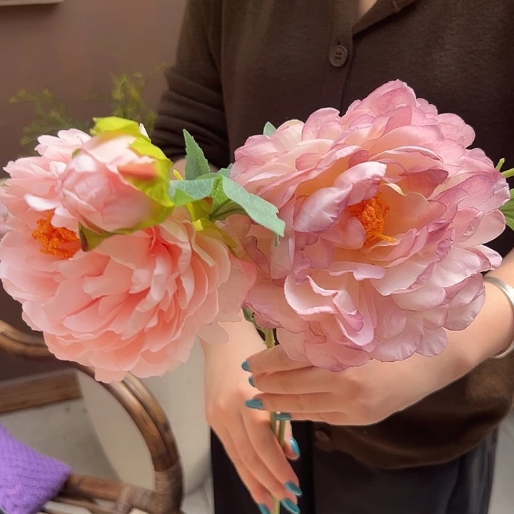 一口价 两支牡丹花样品