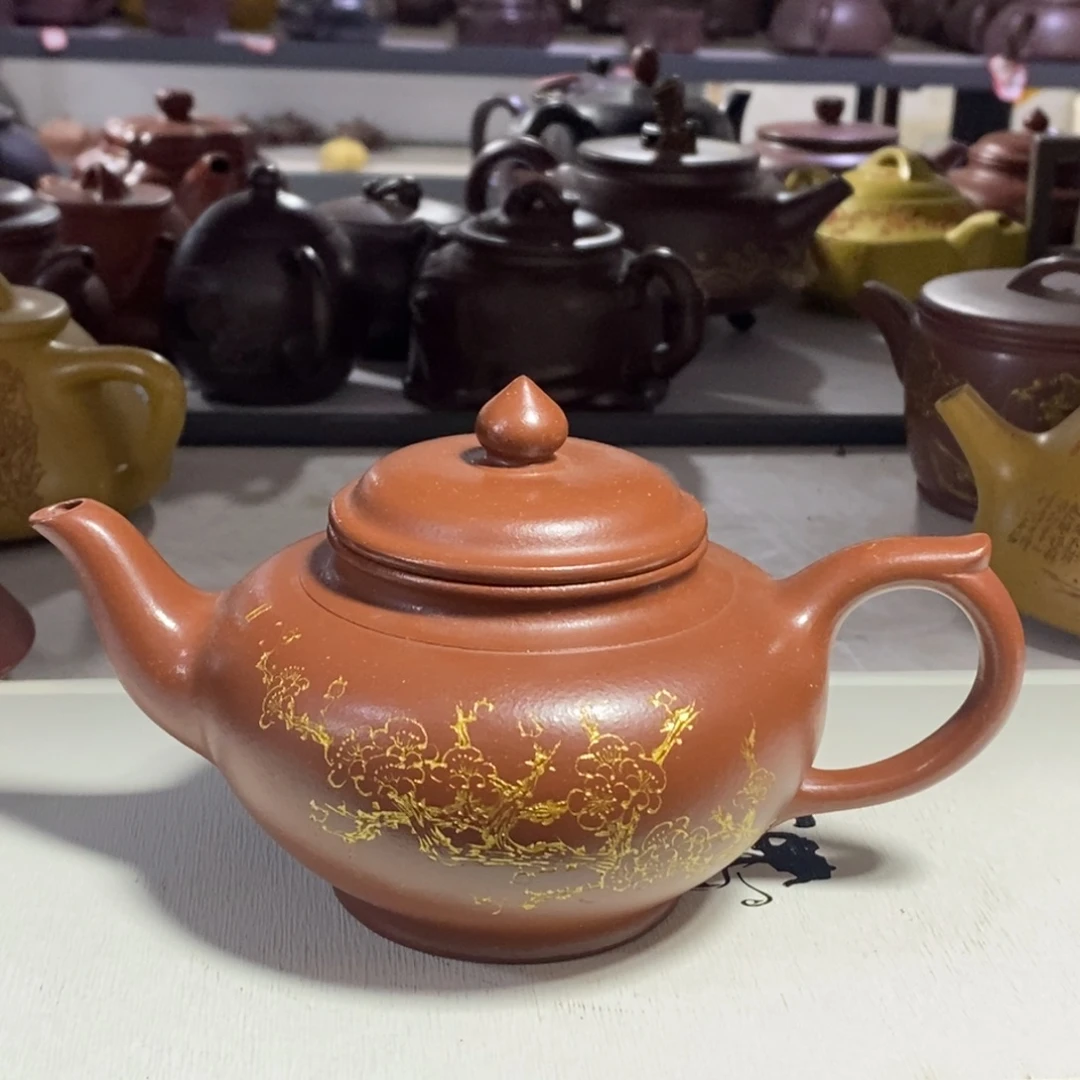 茶壶紫砂白26 笑樱