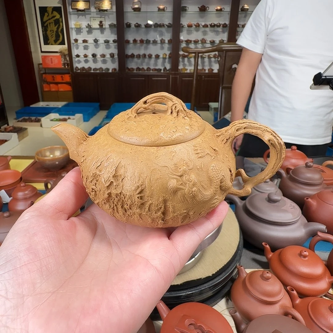 茶壶紫砂供春段泥