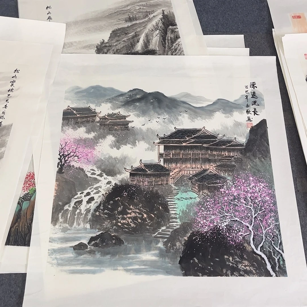 国画TD精品国画作品单幅任发