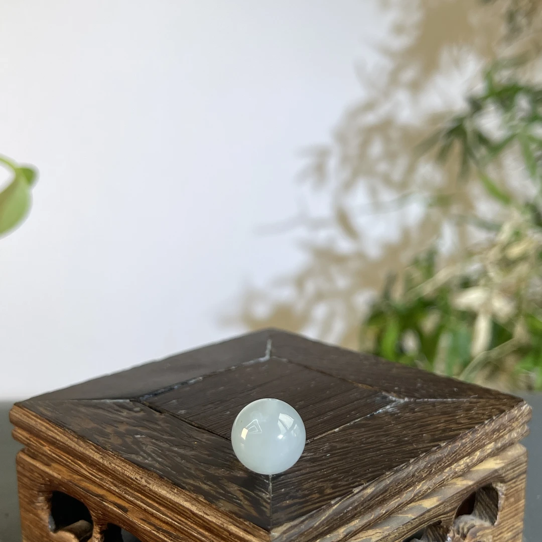 JXB08-47  天然缅甸A货翡翠 翡翠圆珠