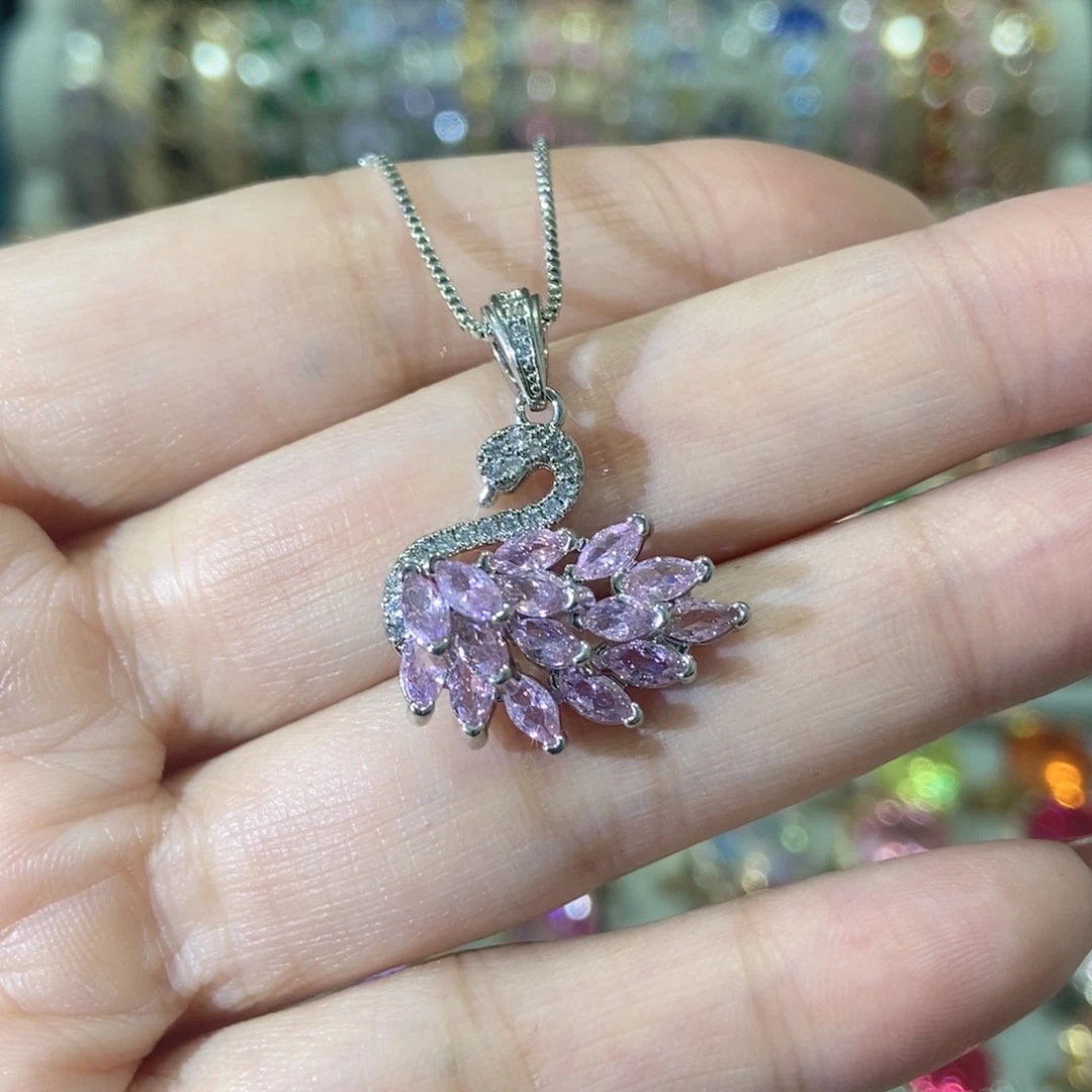 66锆石（处理）吊坠